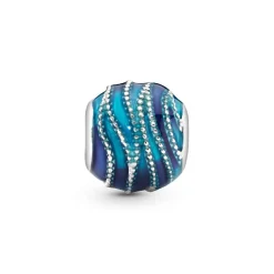 Charm Vague Bleue Pandora Moments