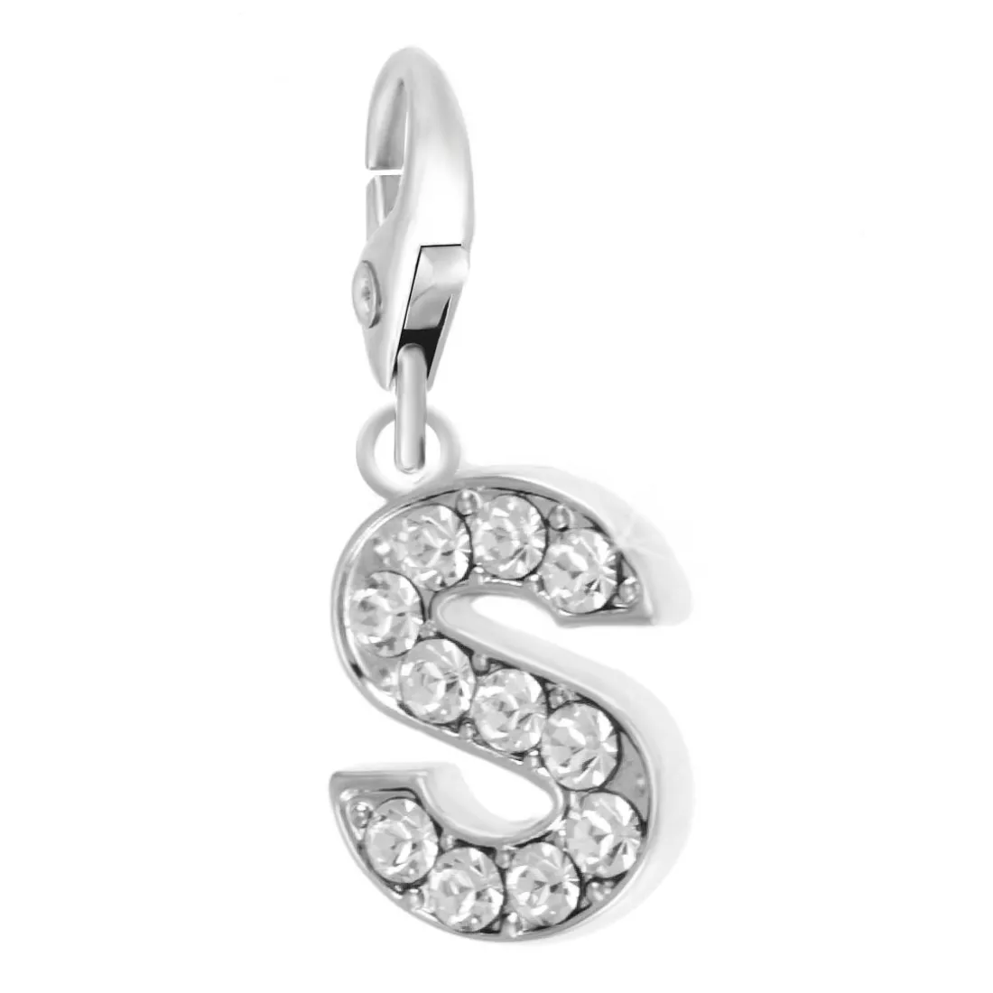 Charms Et Perles So Charm - CH0032-ARGENT - Charm Lettre S