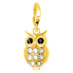 Charms Et Perles So Charm - CH0301-DORE - Charm Hibou Doré