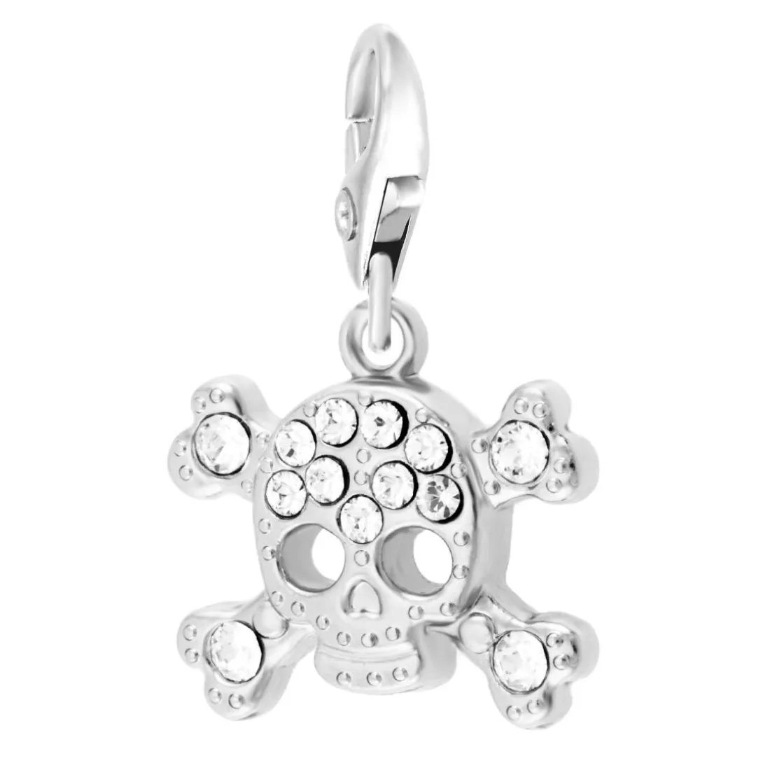 Charms Et Perles So Charm - CH0120-ARGENT - Charm Tête De Mort