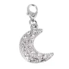 Charms Et Perles So Charm - CH0178-ARGENT - Charm Lune Strass
