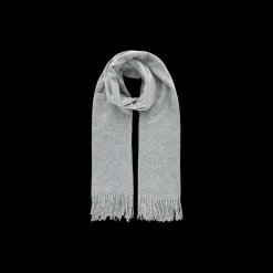 Écharpe oversize gris Lucy