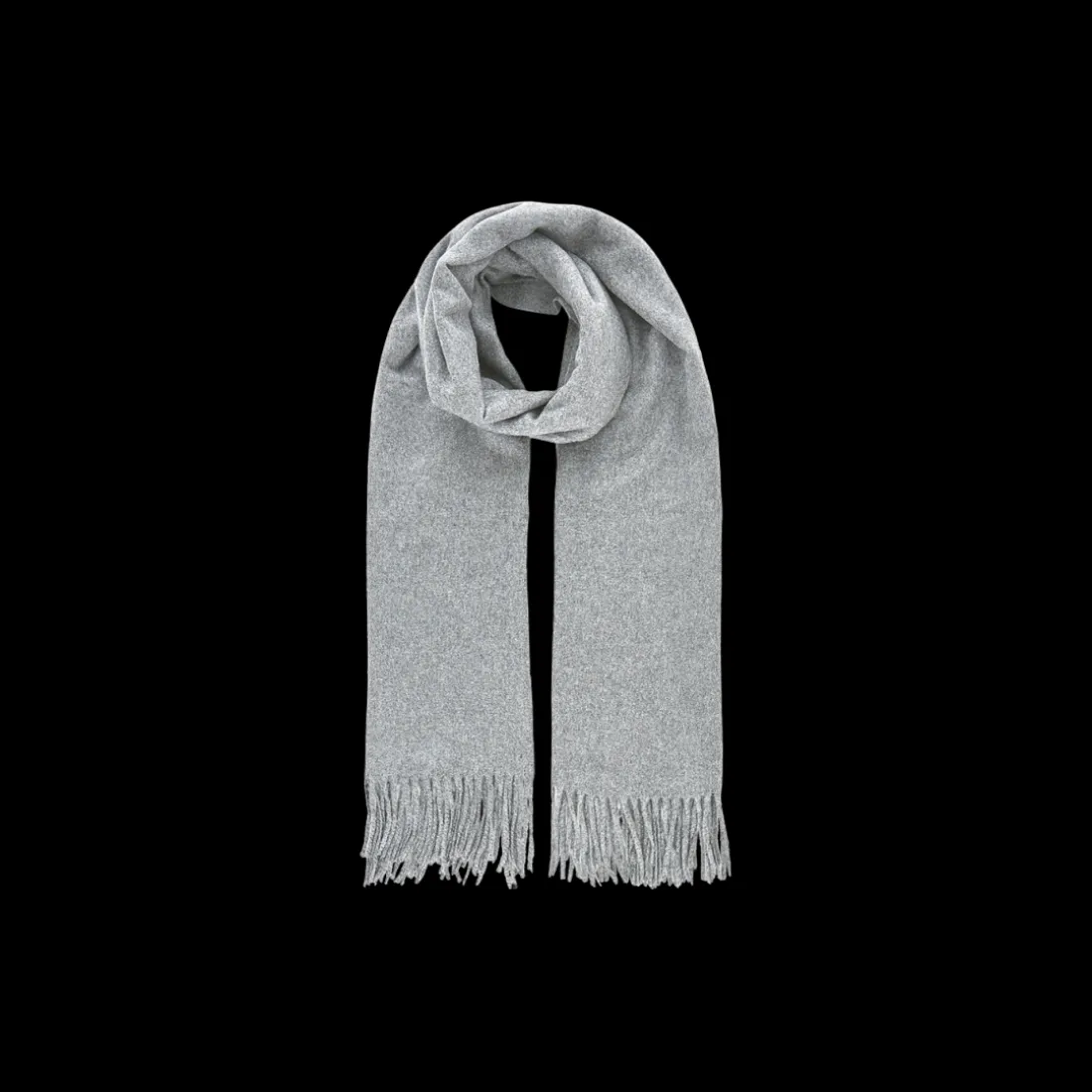 Écharpe oversize gris Lucy