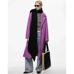 Écharpe oversize noir Ode