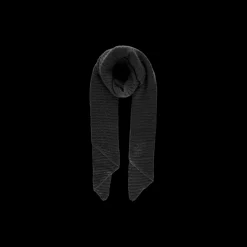 Écharpe oversize noir Rhea