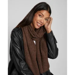 Écharpe oversize rouge Cleo