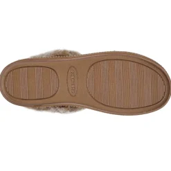 Chassons COZY CAMPFIRE - FRESH TOAST noisette marron en tissu