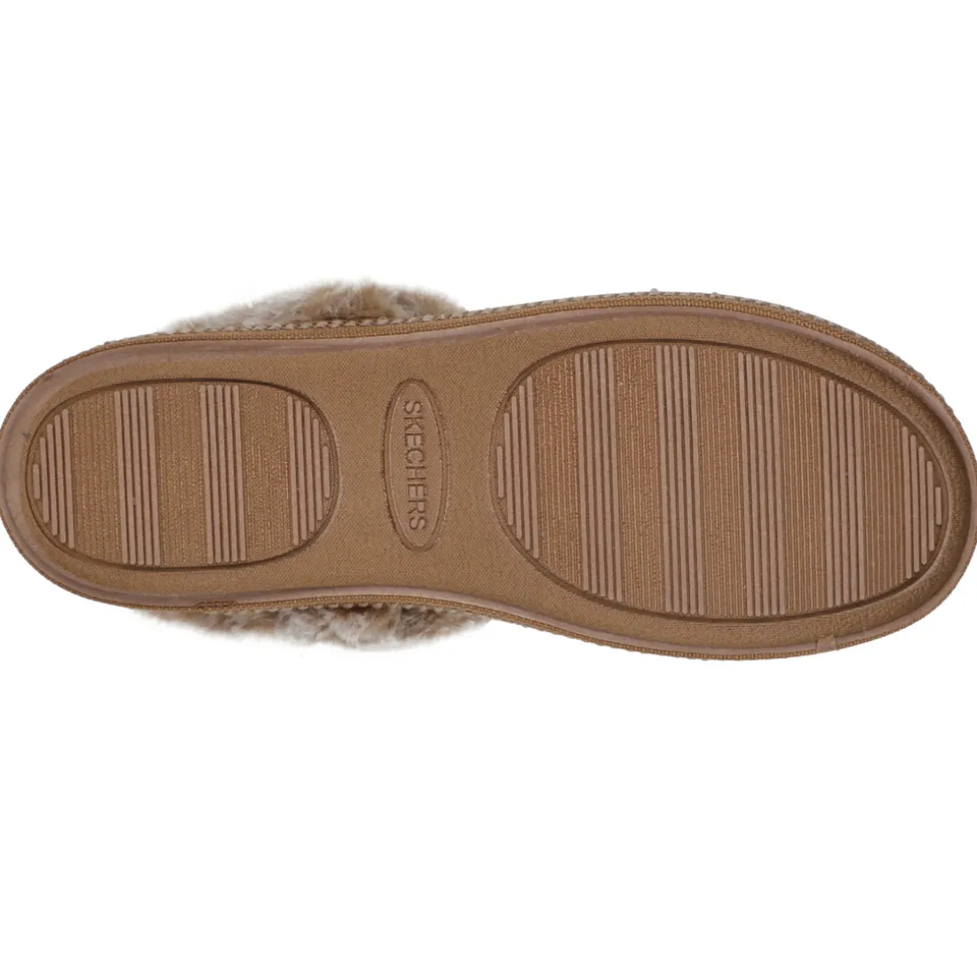 Chassons COZY CAMPFIRE - FRESH TOAST noisette marron en tissu