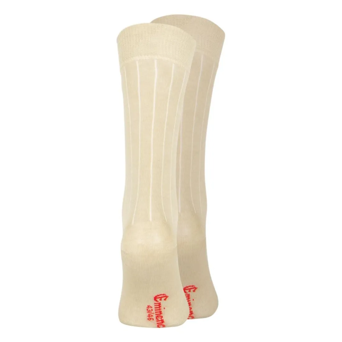 Chaussettes mi-hautes homme Fil d'Ecosse Fait en France Eminence beige