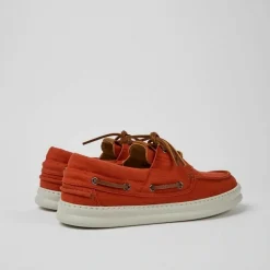 Chaussure Homme Runner en coton rouge