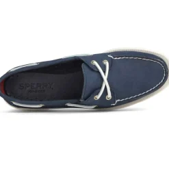 Chaussures Bateau Pour Femme A/O 2-EYE - Cuir bleu