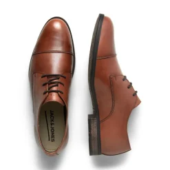 Chaussures de ville Basse Marron clair en coton