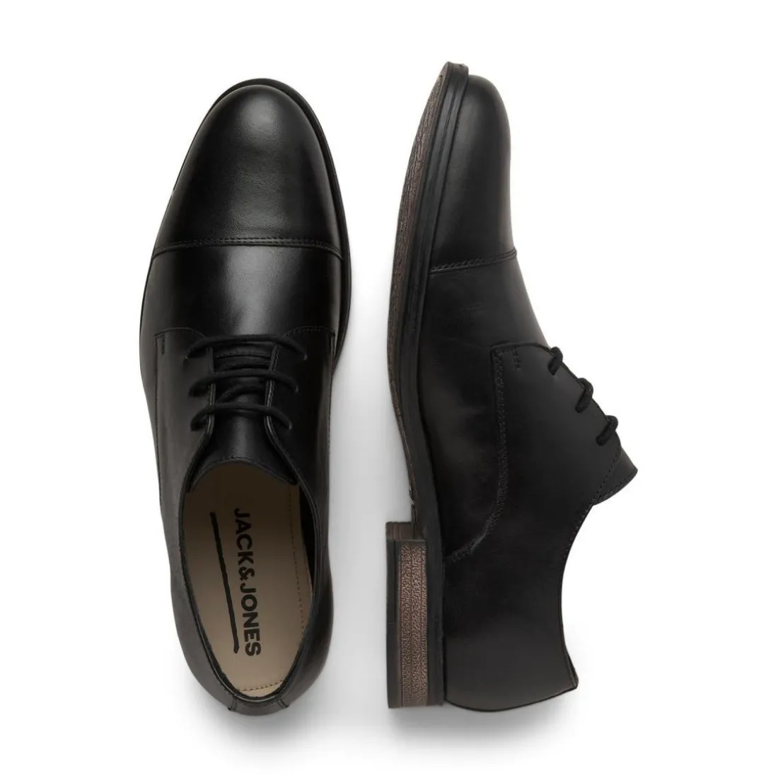 Chaussures de ville Basse Noir en coton