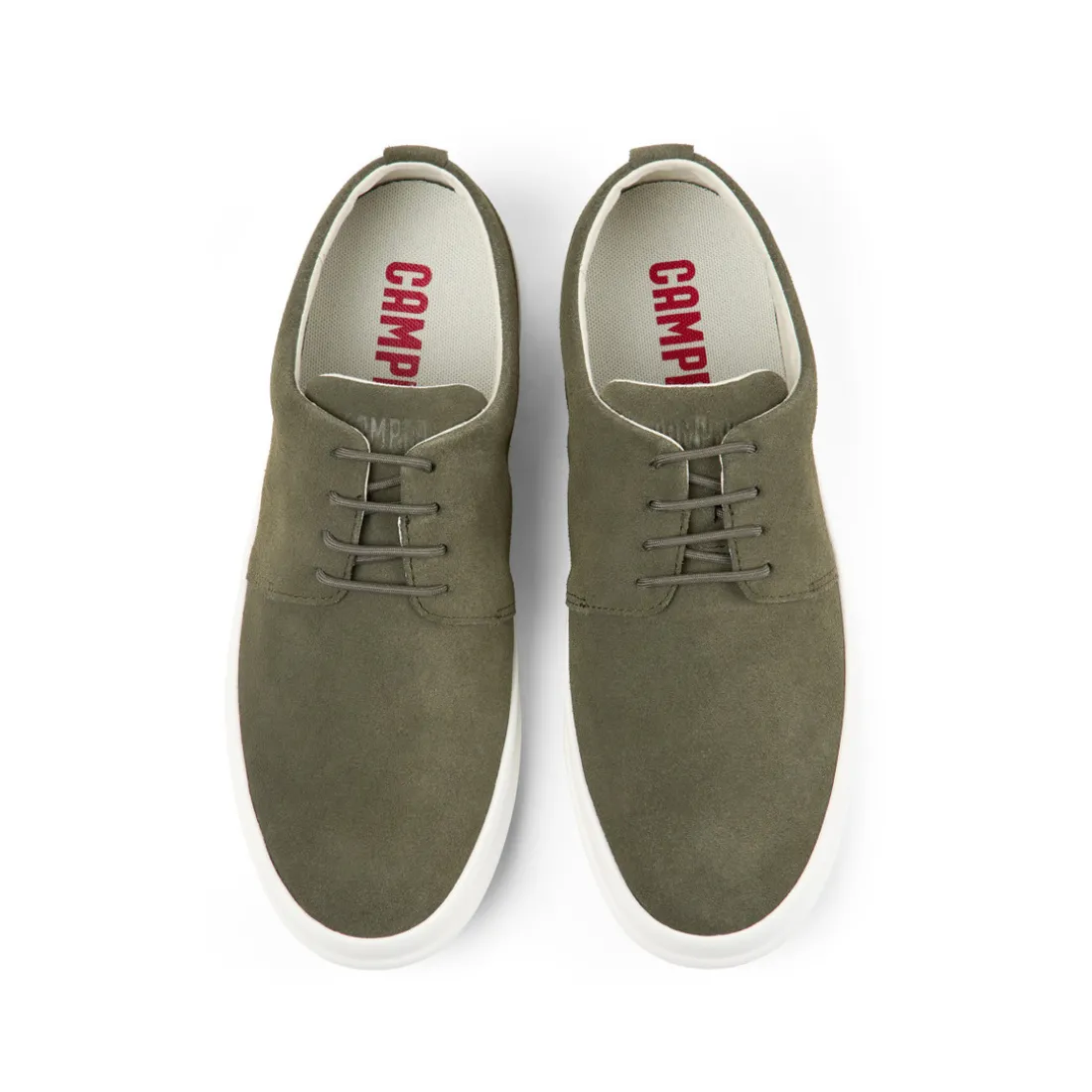 Chaussures homme en cuir vert Chasis