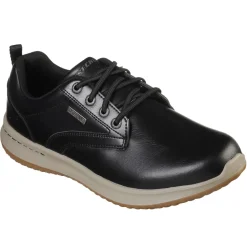 Chaussures OXFORD DELSON - ANTIGO noir en cuir