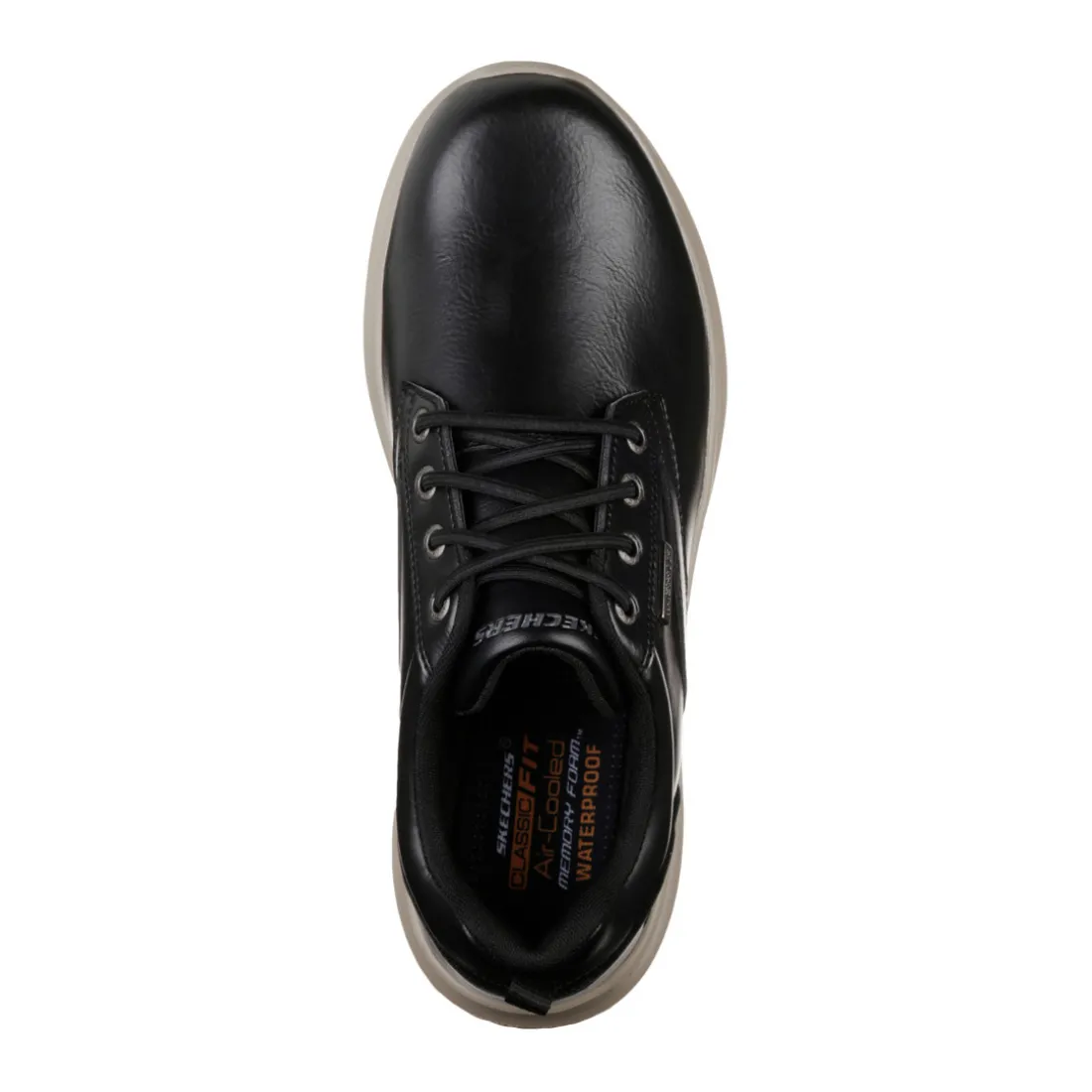 Chaussures OXFORD DELSON - ANTIGO noir en cuir