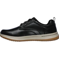 Chaussures OXFORD DELSON - ANTIGO noir en cuir