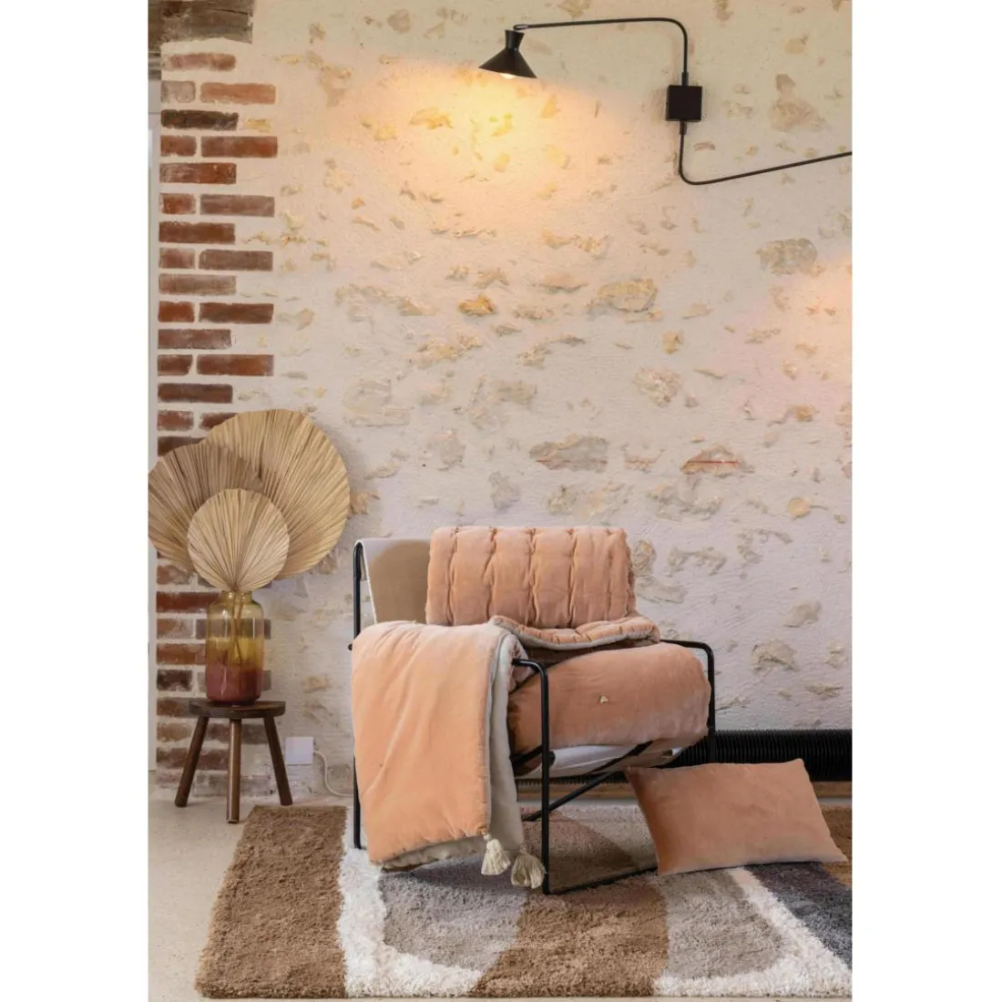 Chemin de lit uni Elise Epice 90 x 240