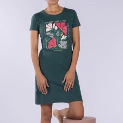 Chemise de nuit vert
