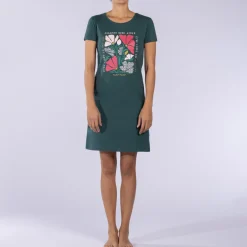 Chemise de nuit vert
