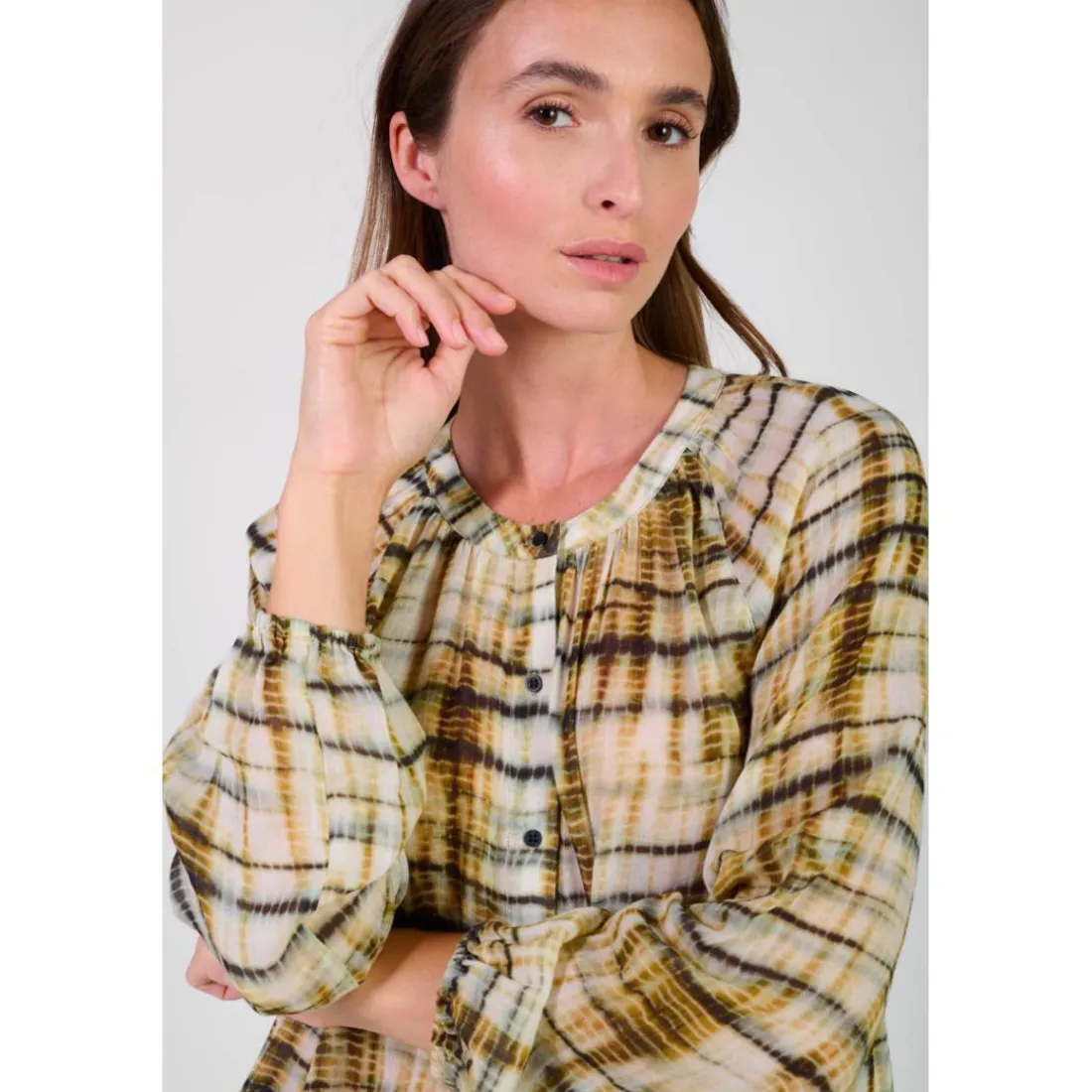 Chemise DYANA jaune Emma