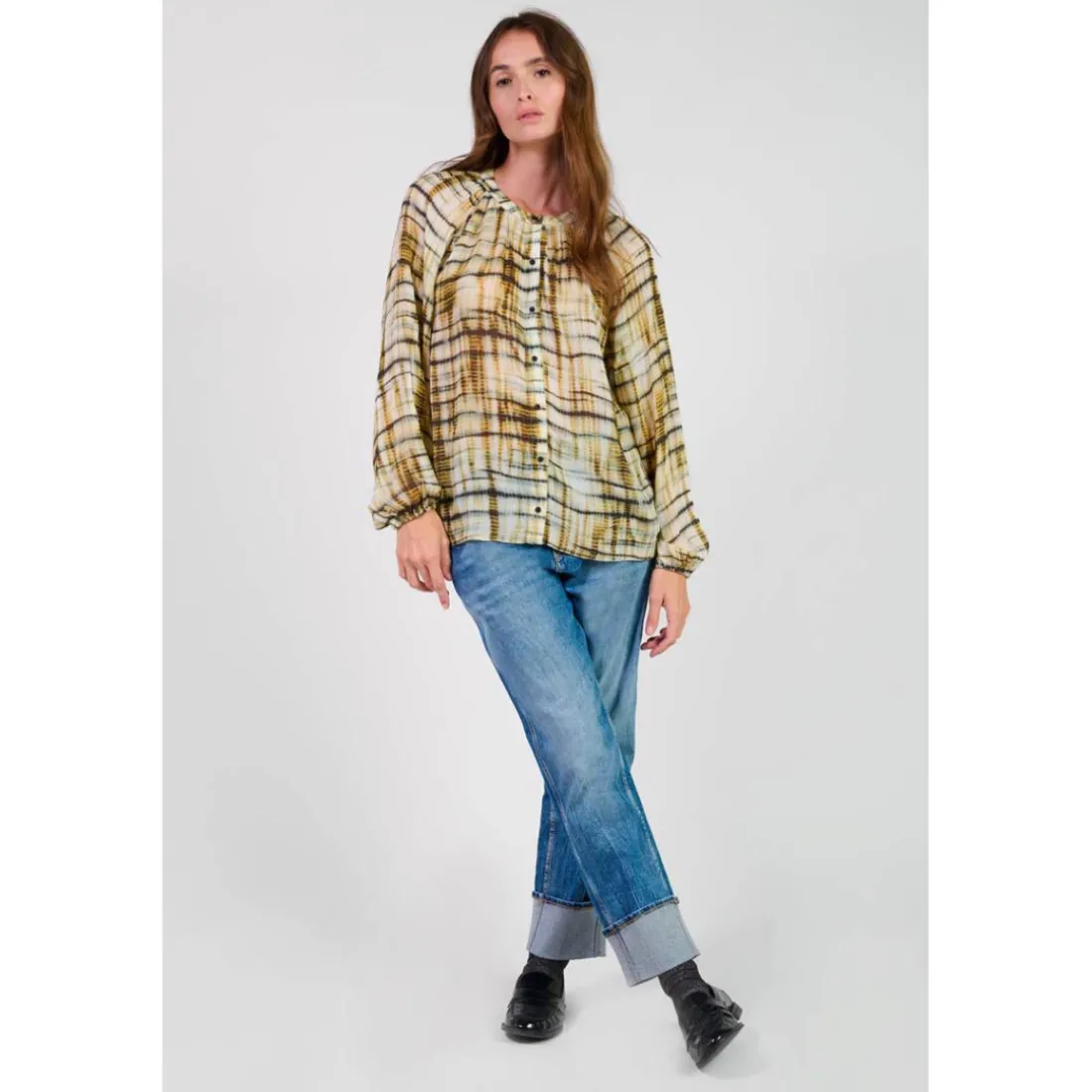 Chemise DYANA jaune Emma