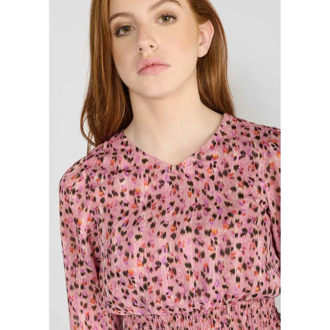 Chemise fille WELOGI rose Kai