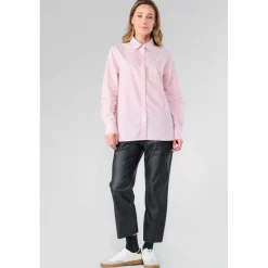 Chemise JAMA rose Page en coton