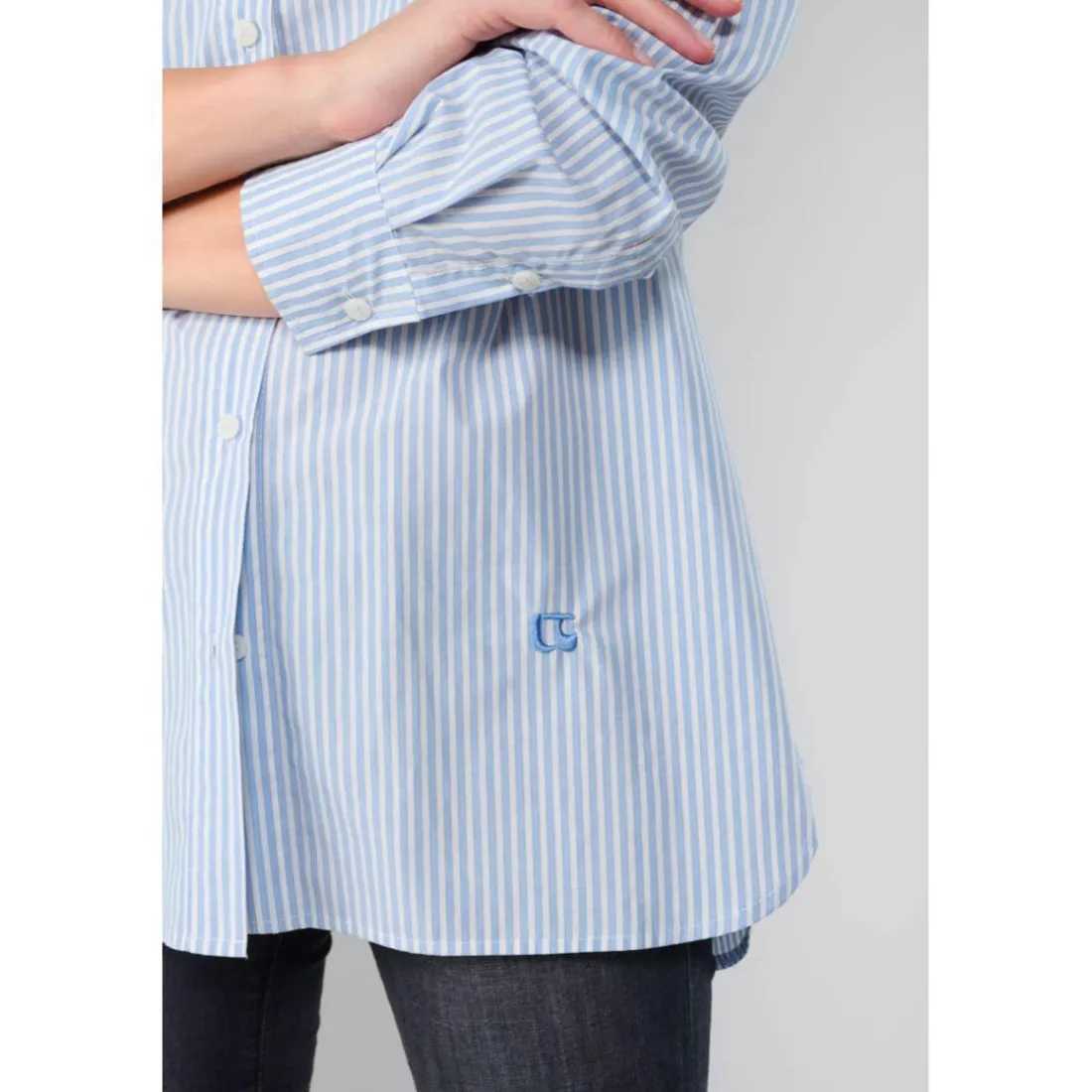 Chemise JAMAY blanc Kai en coton