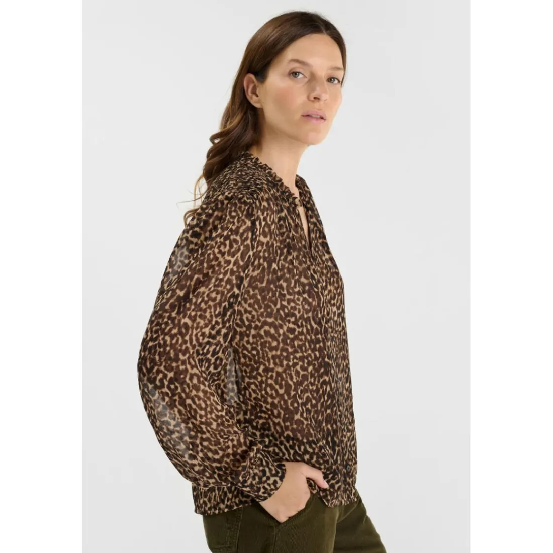 Chemise MADI marron Luna
