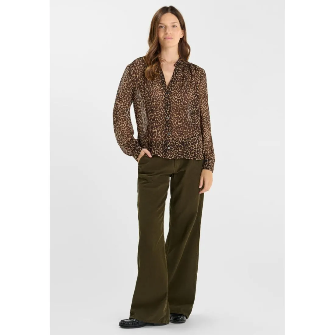 Chemise MADI marron Luna