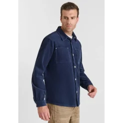 Chemise MAGE bleu Hank en coton