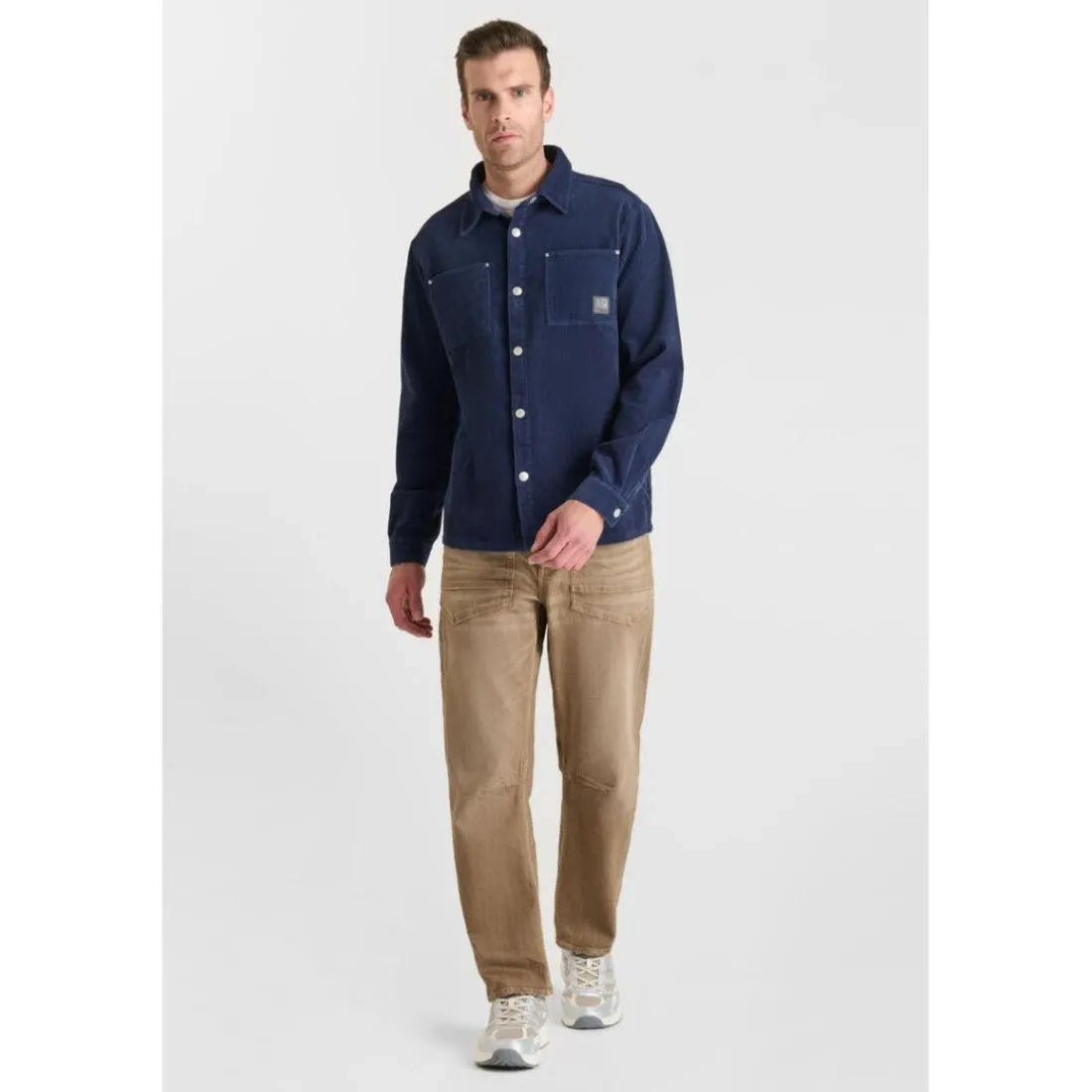 Chemise MAGE bleu Hank en coton
