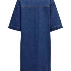 Chemise manche courte en Jean ONLBELLE - Bleu Pia