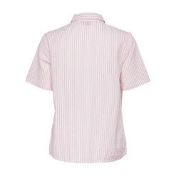 Chemise manches courtes Sally lavande en coton Uma