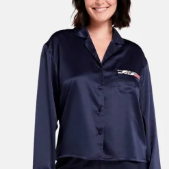 Chemise manches longues bleu - In Style