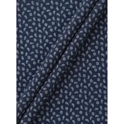 Chemise Manches Longues en coton BALEY bleu marine