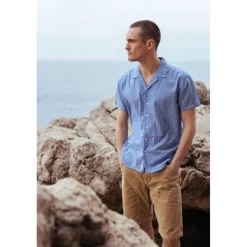 Chemise MINAR bleu Uz