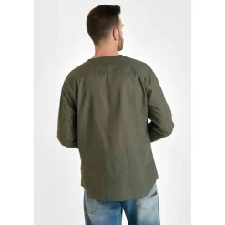 Chemise NATIS kaki Max en coton