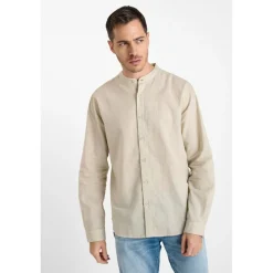 Chemise RELIS beige Luke en coton