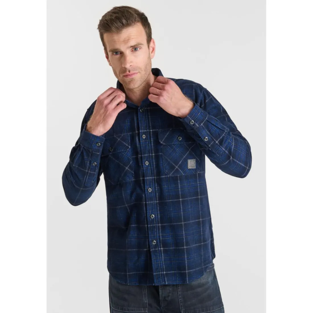 Chemise TESOL bleu Niko