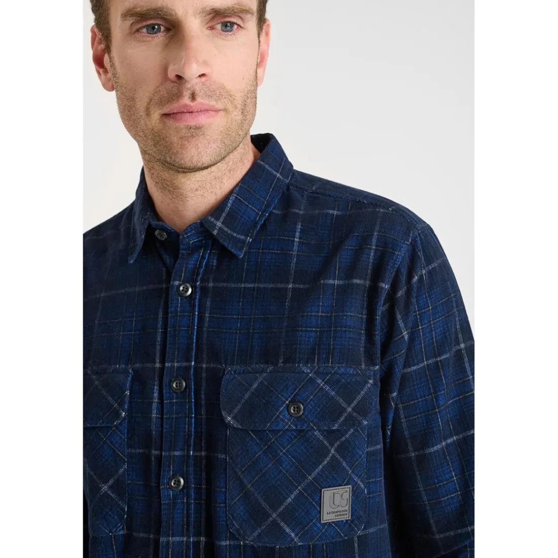 Chemise TESOL bleu Niko
