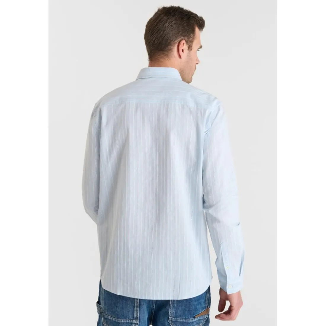 Chemise VARDA bleu Elijah