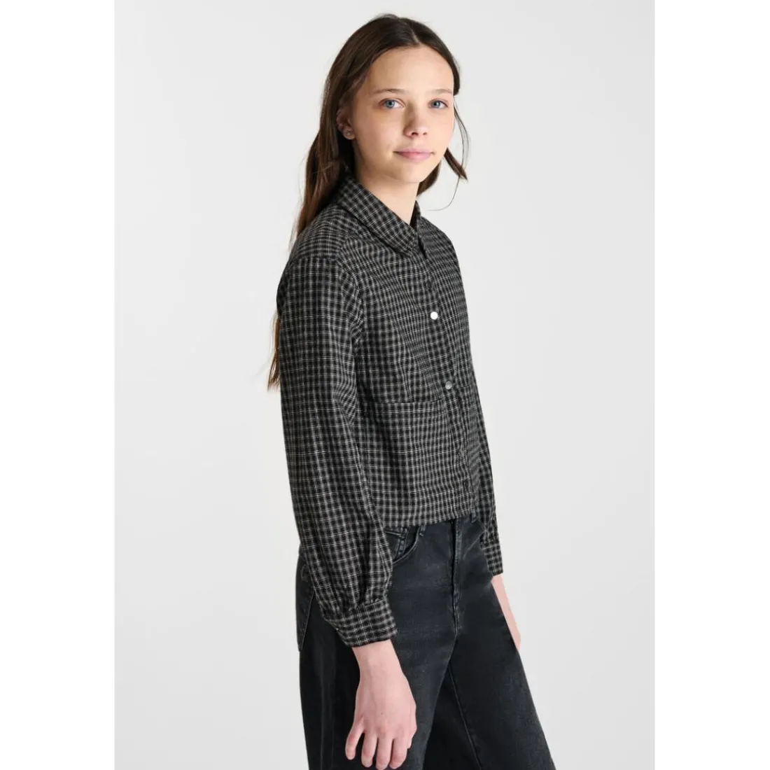 Chemise VENTIGI noir Yael