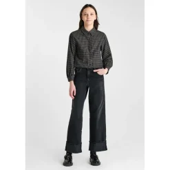 Chemise VENTIGI noir Yael