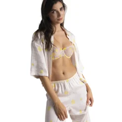 Chloé - Haut de pyjama manches trois quart floral