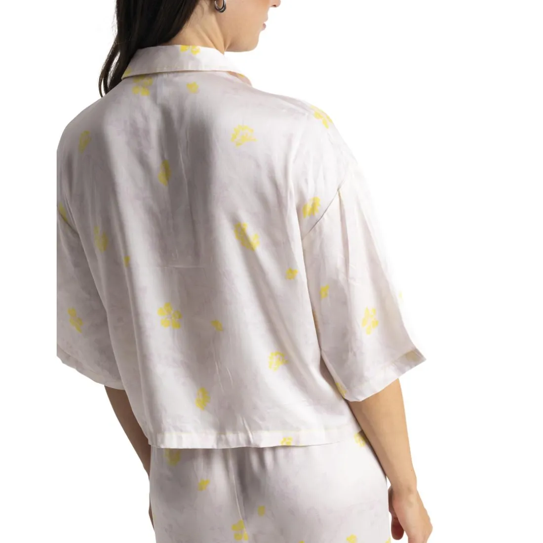 Chloé - Haut de pyjama manches trois quart floral