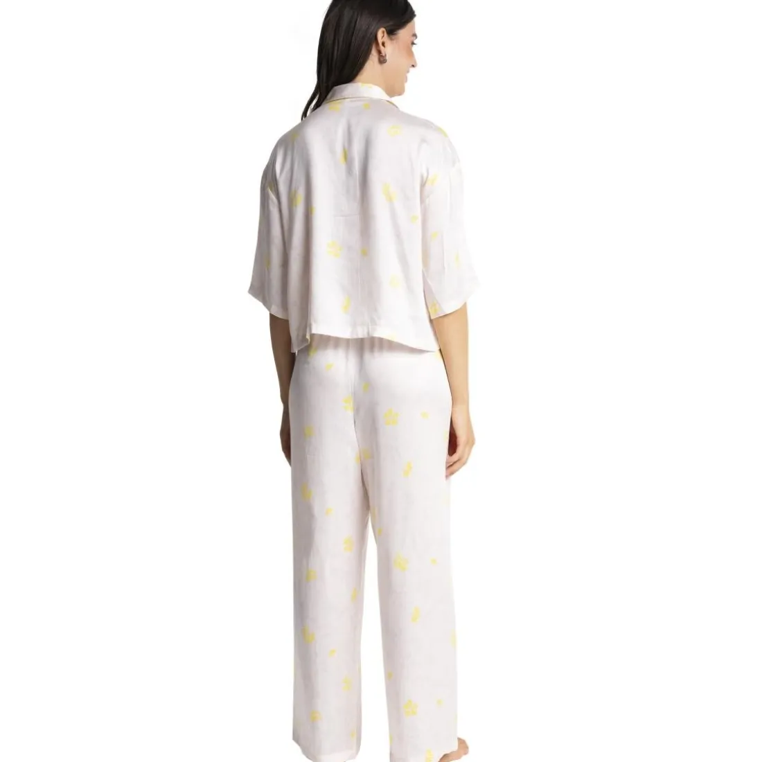 Chloé - Haut de pyjama manches trois quart floral
