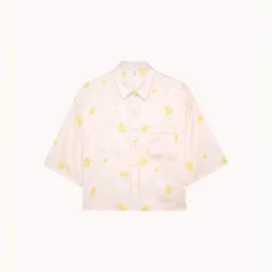 Chloé - Haut de pyjama manches trois quart floral