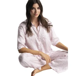 Chloé - bas de pyjama long imprimé blanc